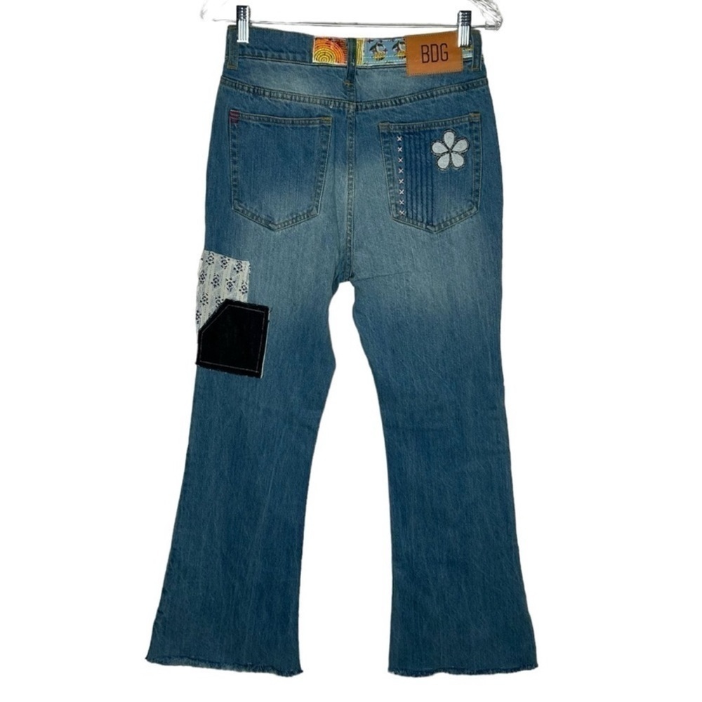 BDG High-Waisted Flare Jeans Indigo Craft NWT - Picture 5 of 16